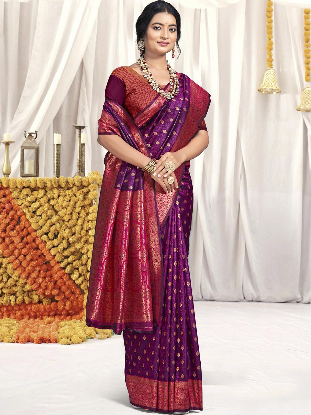 Bunawat Vindhya Silk Festival Wear Saree Collection