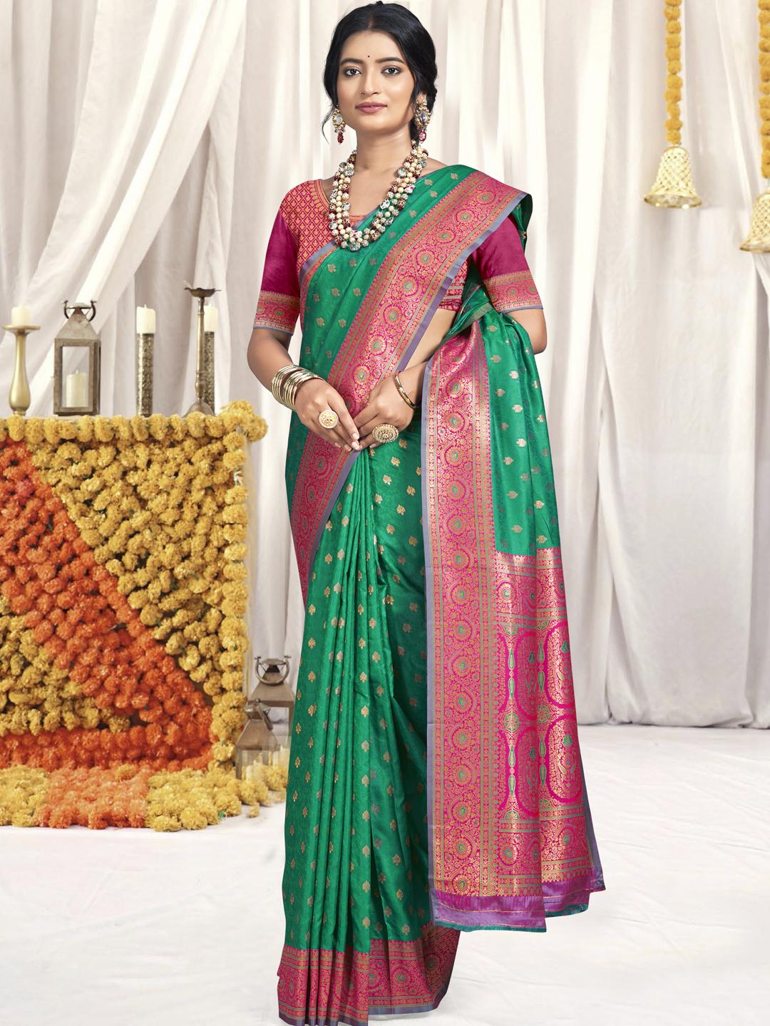 Bunawat Vindhya Silk Festival Wear Saree Collection