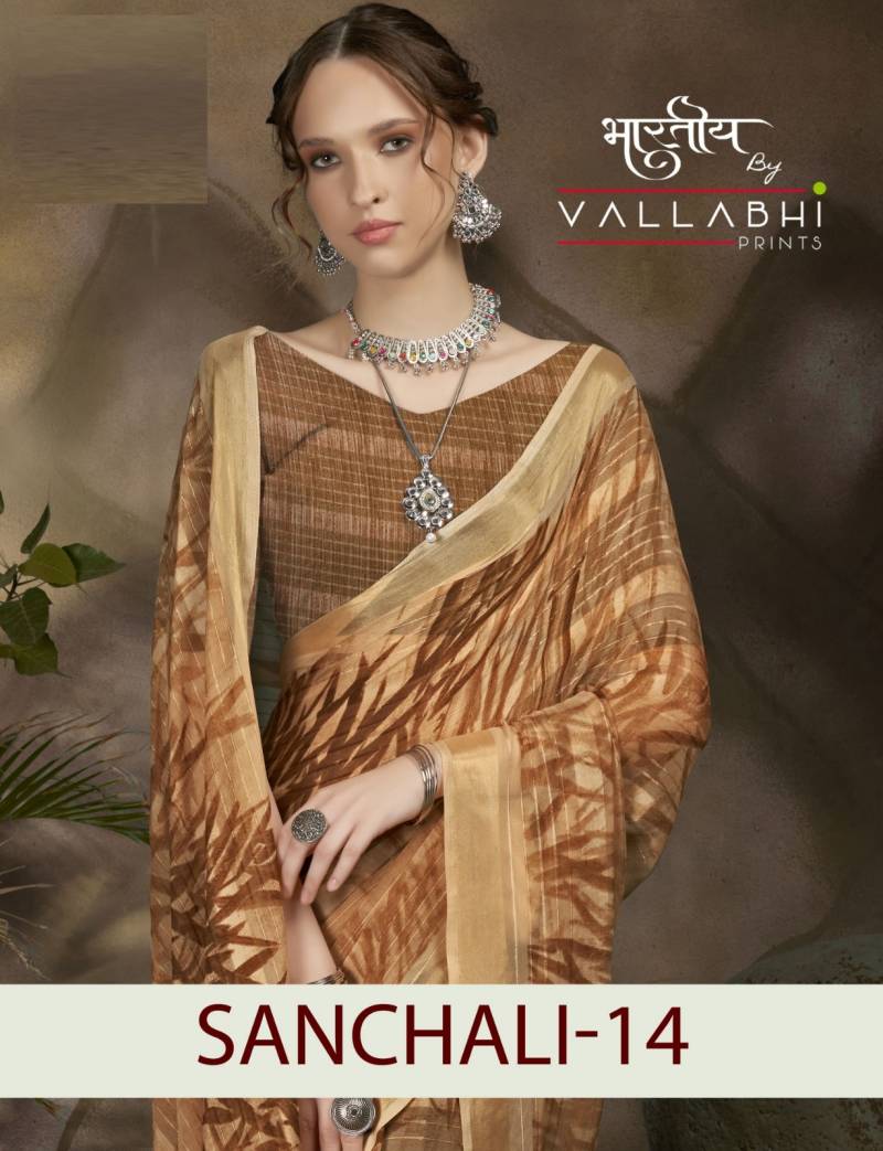 Vallabhi Sanchali Vol 14 Georgette Fancy Saree Collection