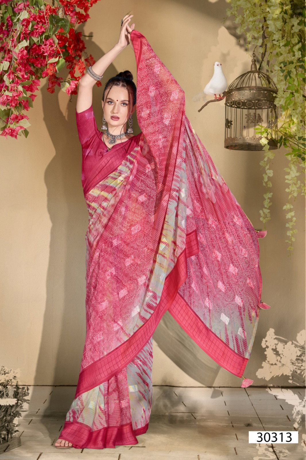 Vallabhi Kanupriya Vol 13 Georgette Printed Saree Collection