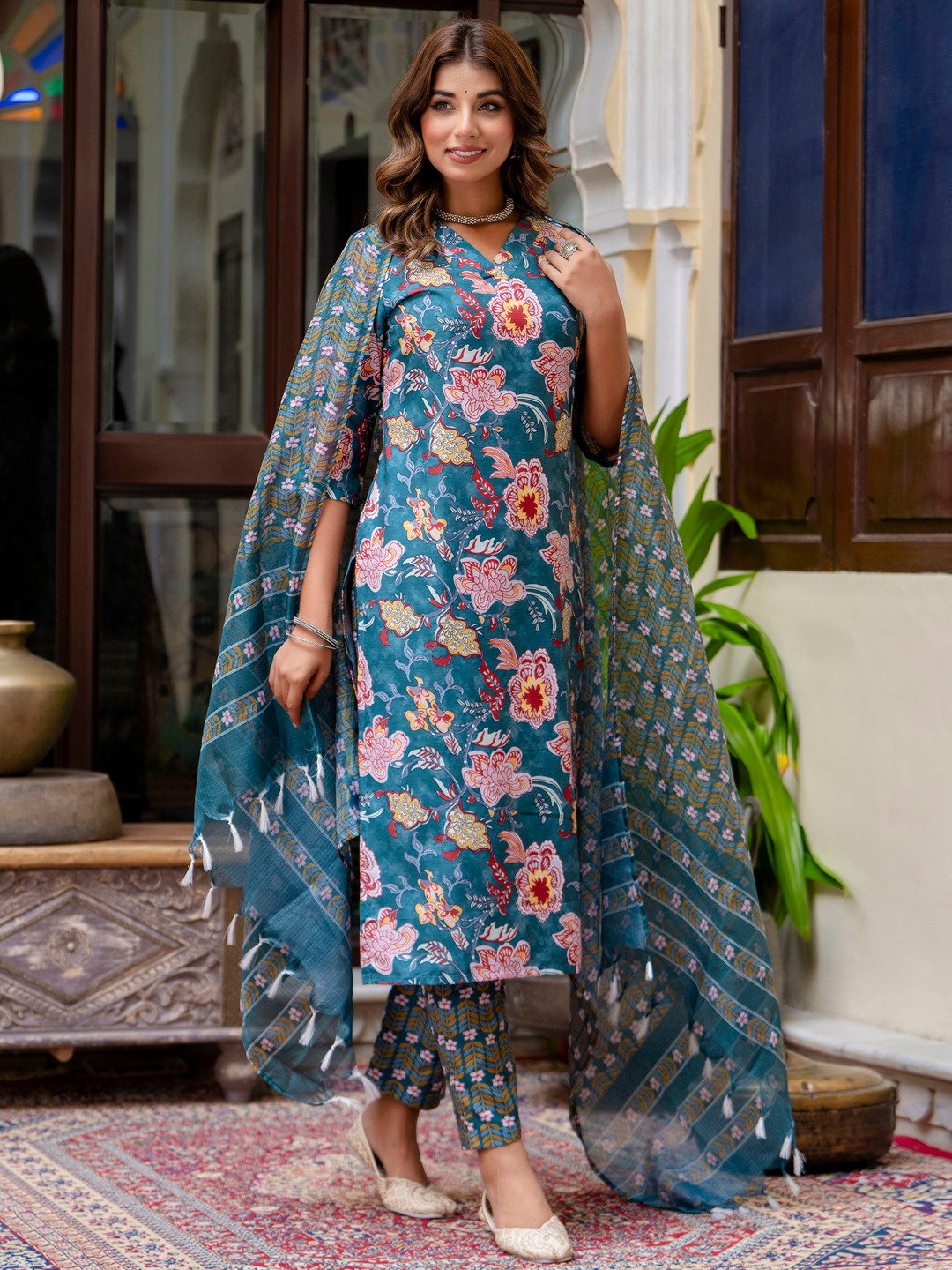 Somika 02 Rayon Blend Kurti Bottom With Dupatta Collection
