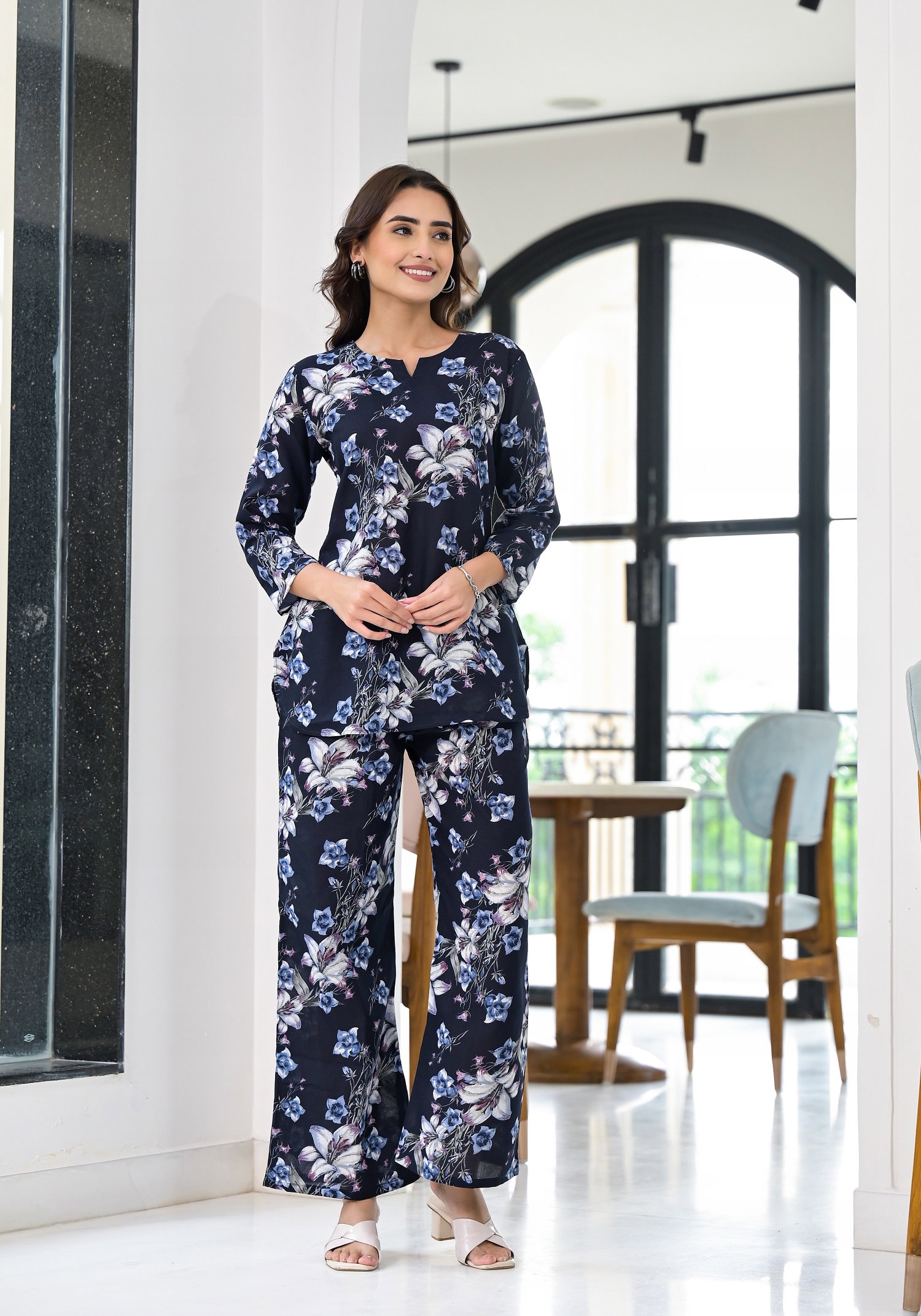 Dhruvi 222 Fancy Casual Wear Top With Bottom