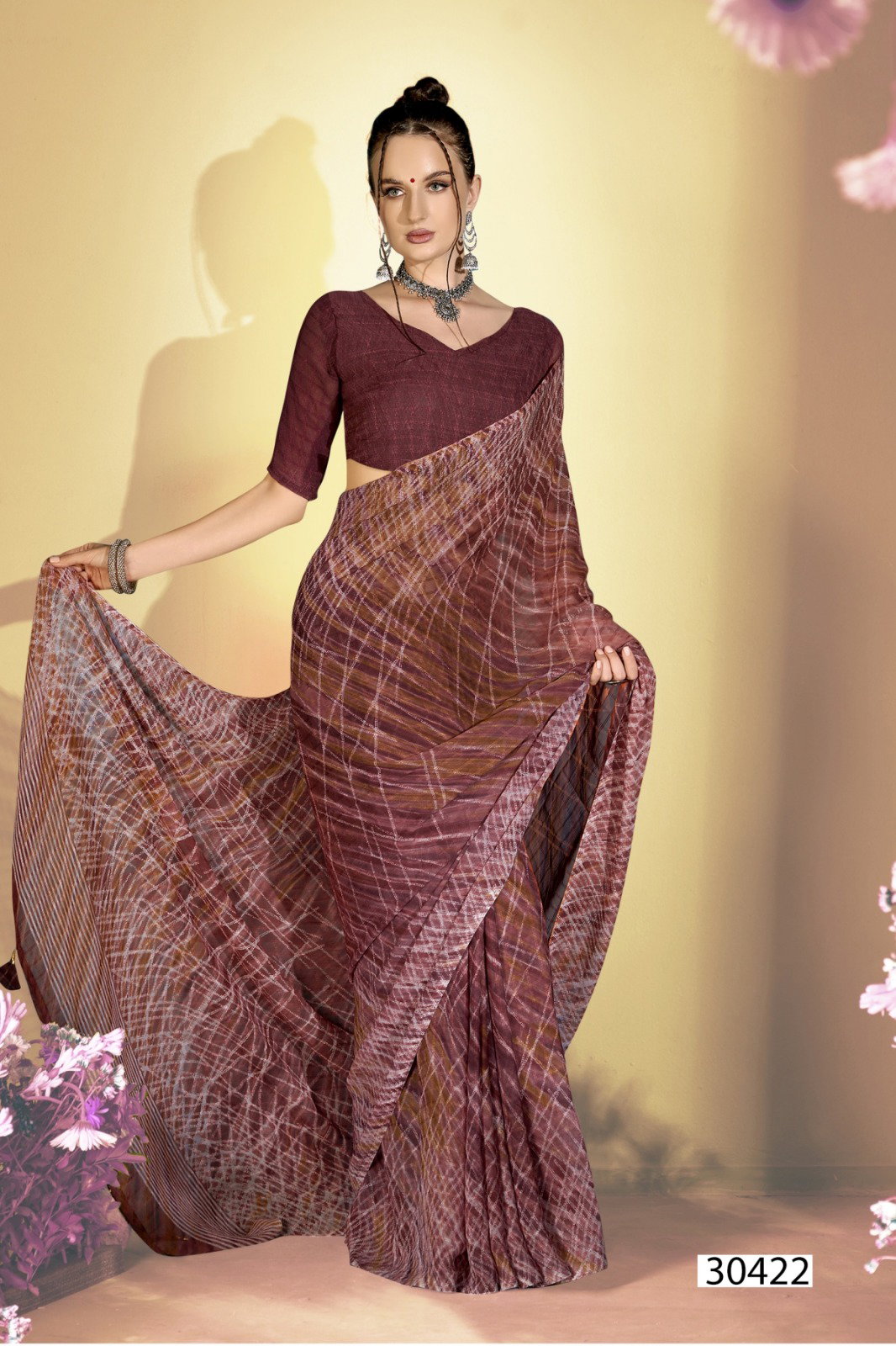 Vallabhi Eesha Vol 8 Georgette Printed Saree Collection