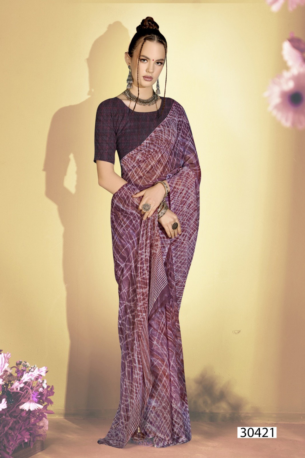 Vallabhi Eesha Vol 8 Georgette Printed Saree Collection
