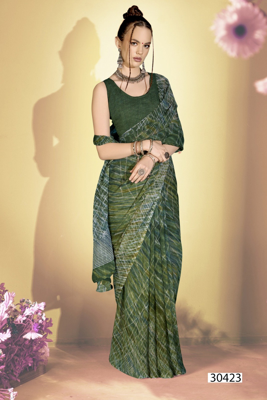 Vallabhi Eesha Vol 8 Georgette Printed Saree Collection