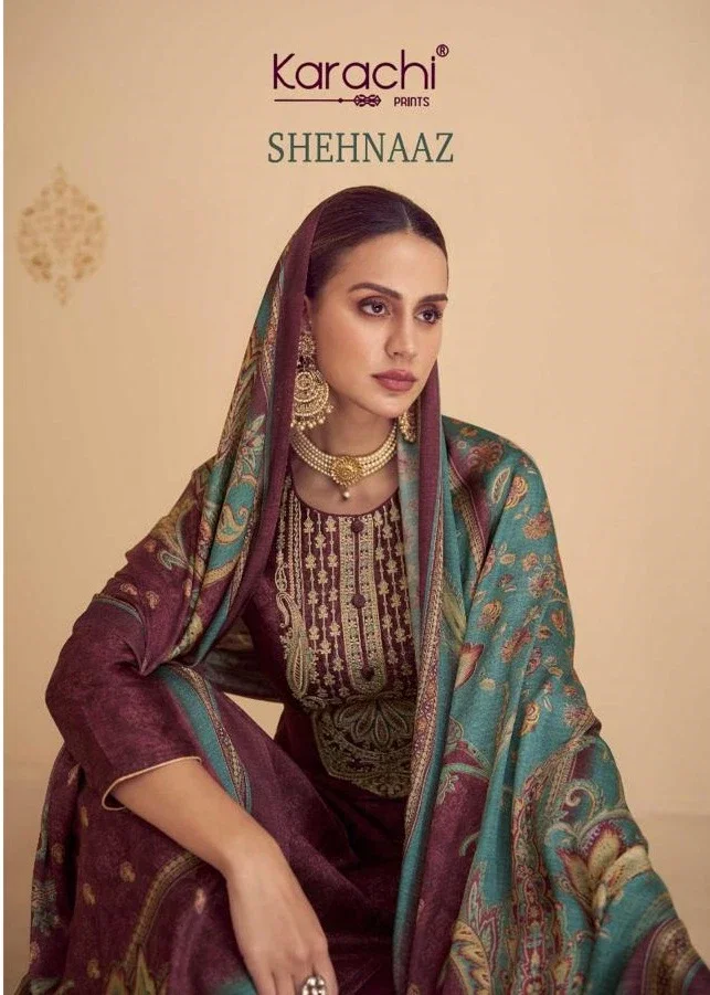 Kesar Shehnaaz Digital Printed Dress Material Collection
