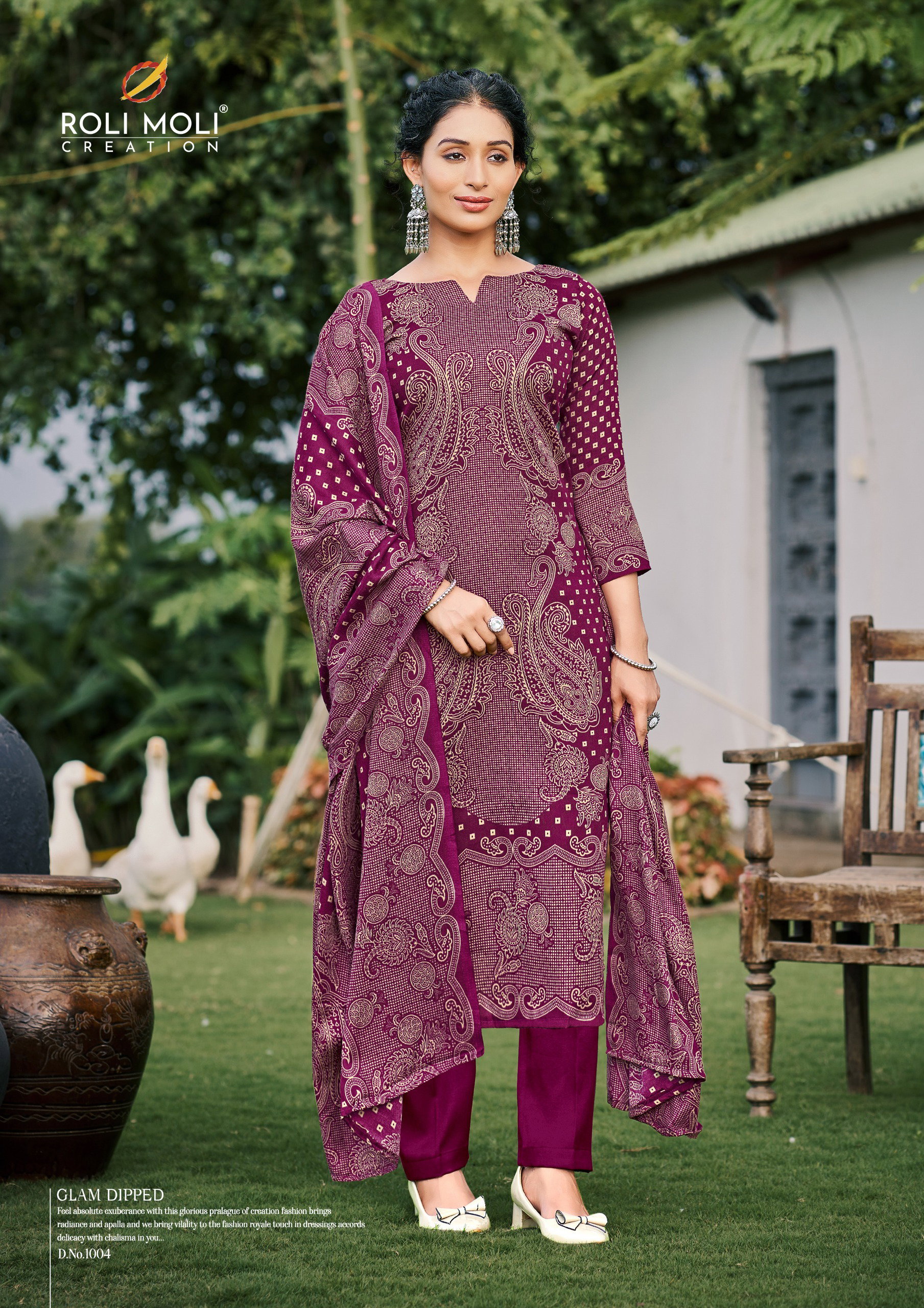 Roli Moli Saniya Pashmina Ready Made Dress Collection