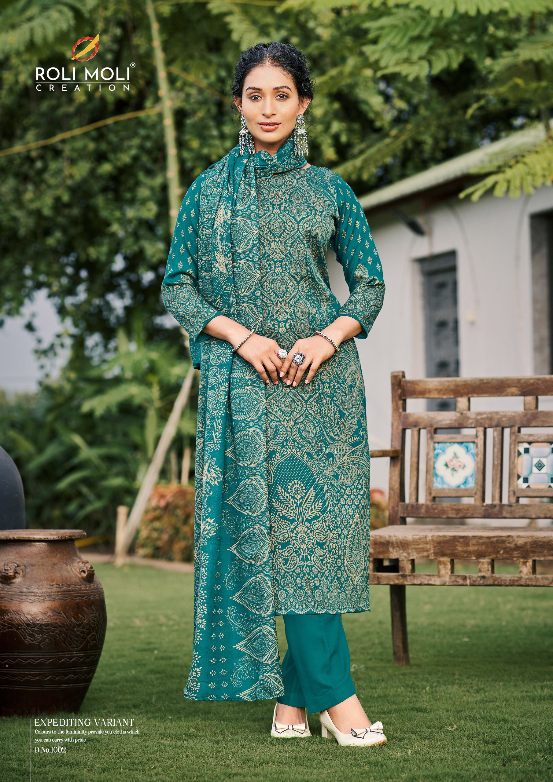 Roli Moli Saniya Pashmina Ready Made Dress Collection