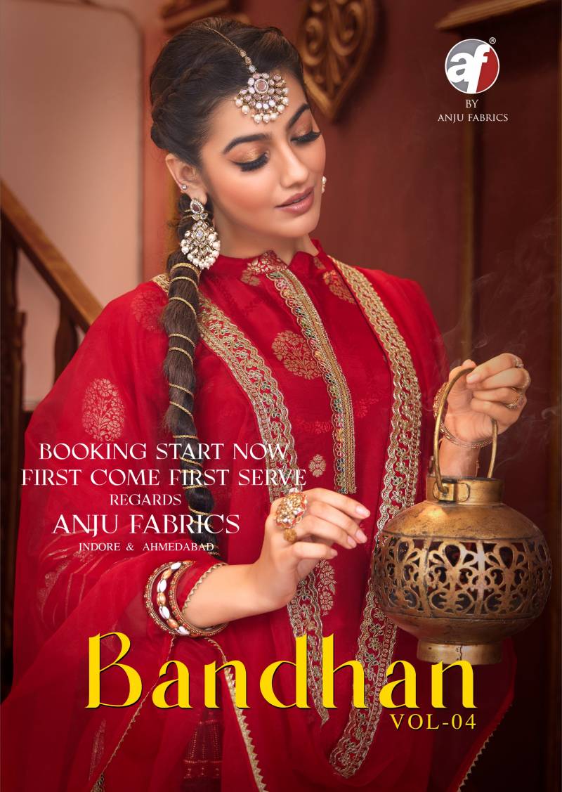 Af Bandhan Vol 4 Fancy Kurti Pant With Dupatta Collection