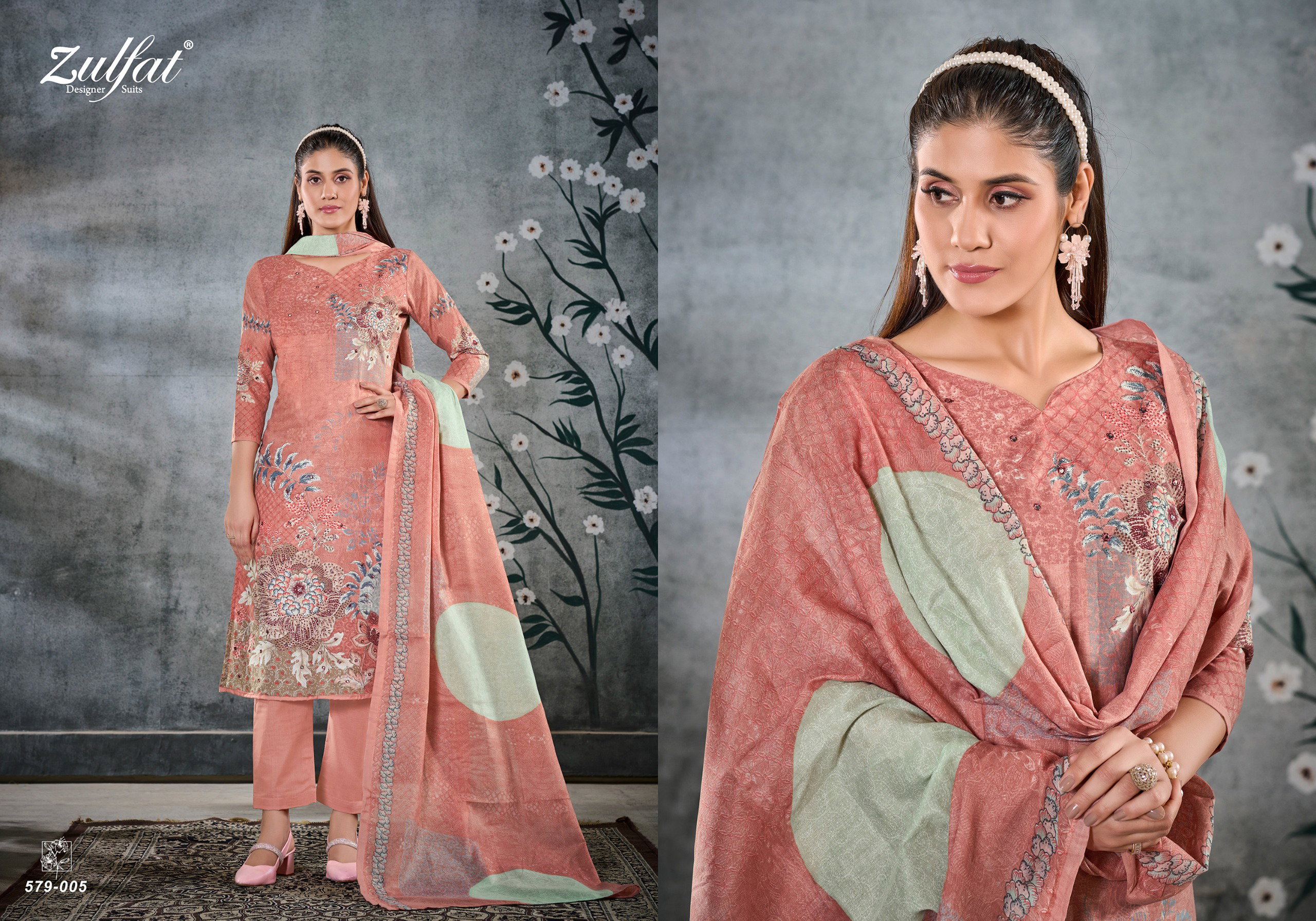Zulfat Summer Swag Vol 4 Cotton Dress Material Collection