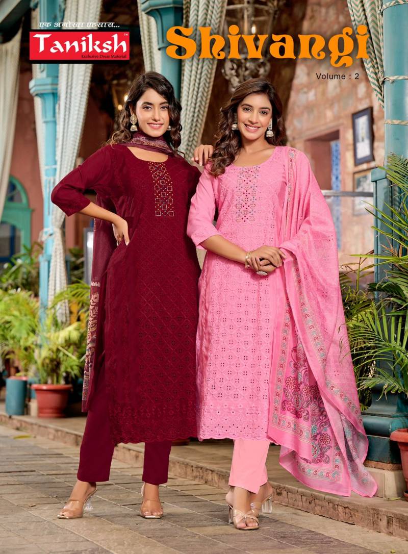 Taniksh Shivangi Vol 2 Kurti Bottom With Dupatta Collection