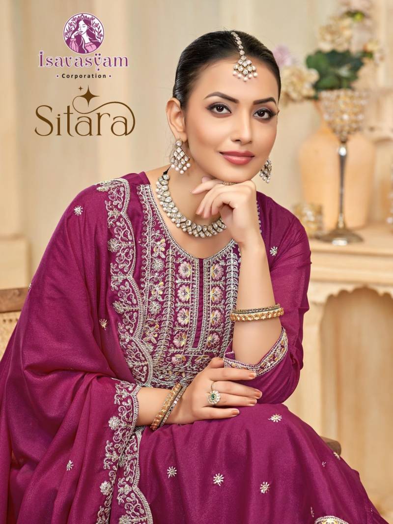 Isavasyam Sitara Kurti Bottom With Dupatta Collection