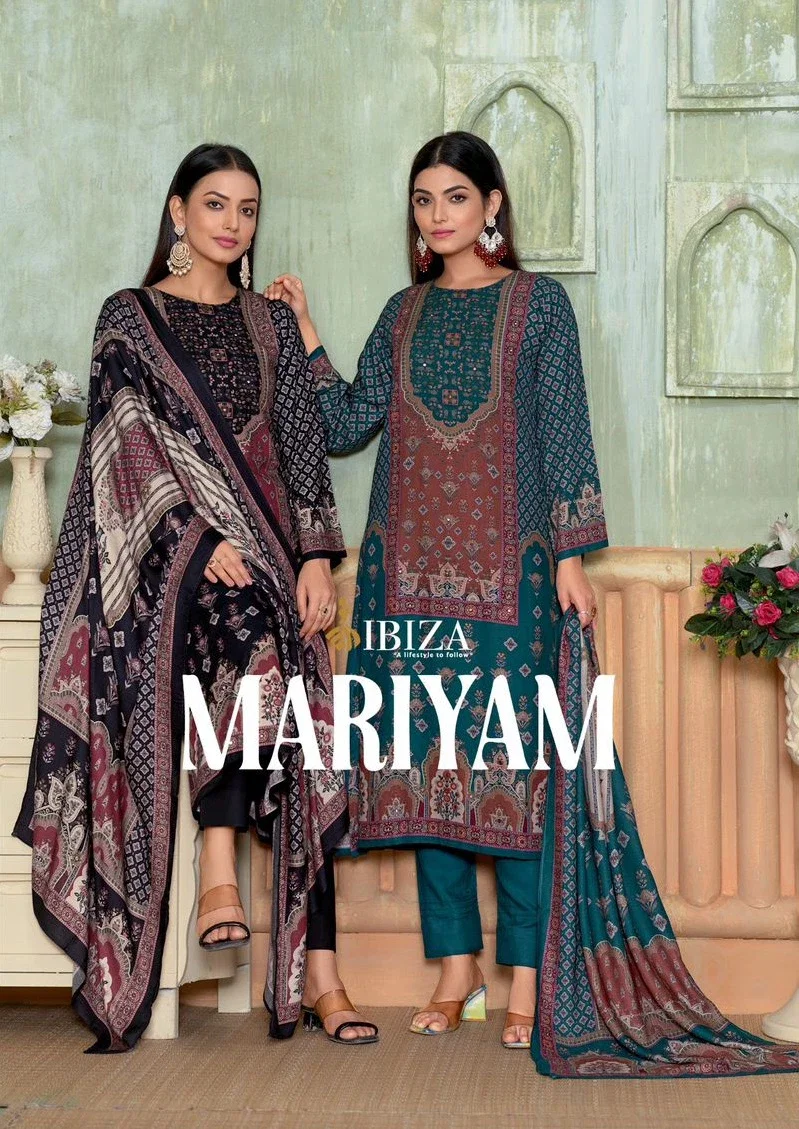 Ibiza Mariyam Pashmina Salwar Suits Collection