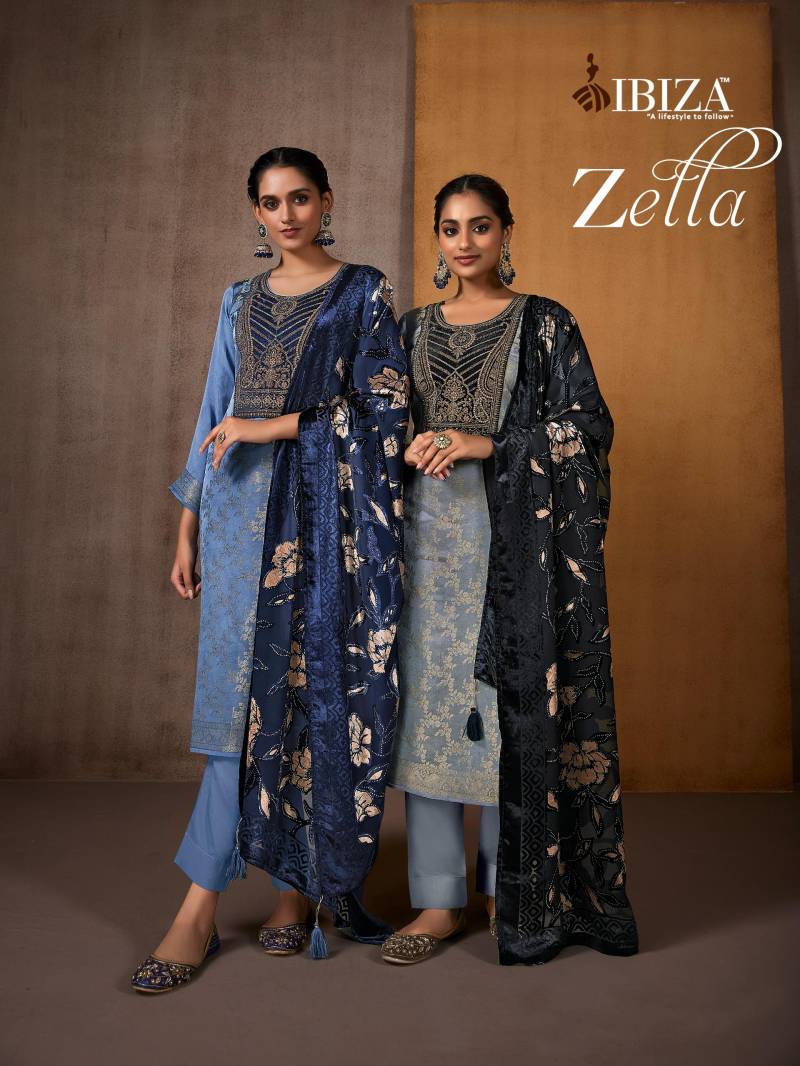 Ibiza Zeffa Embroidered Salwar Suits Collection