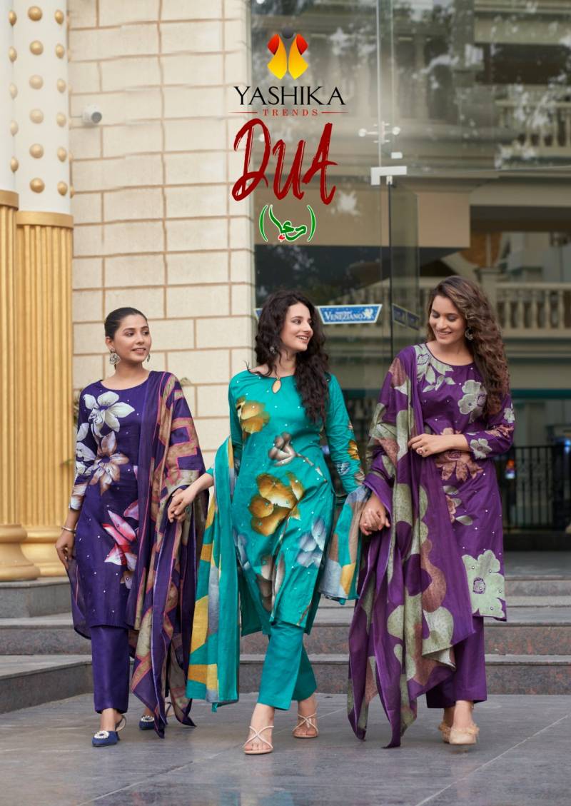 Yashika Dua Cotton Digital Printed Dress Material Collection