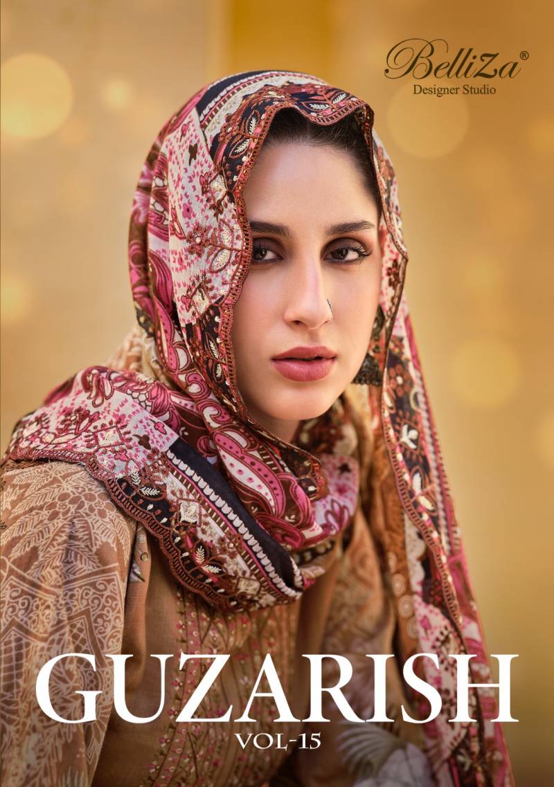 Belliza Guzarish Vol 15 Cotton Printed Dress Material Collection