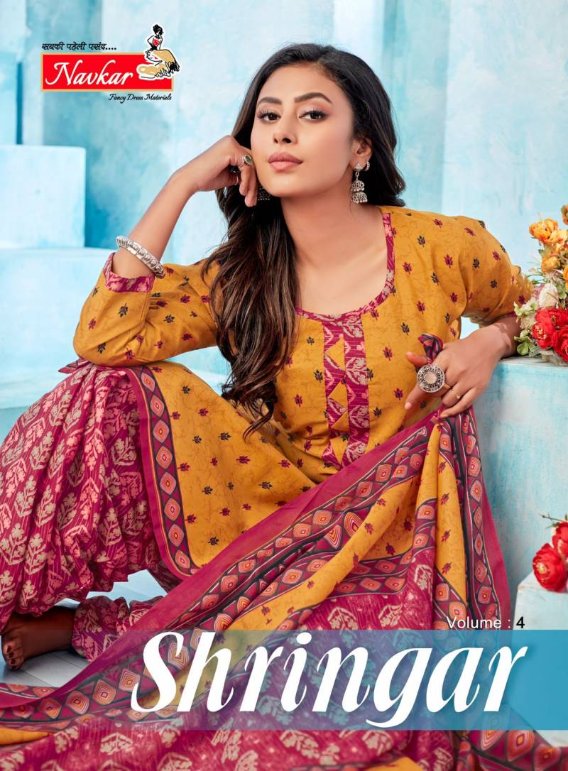 Navkar Shringar Vol 4 Readymade Cotton Suit Collection