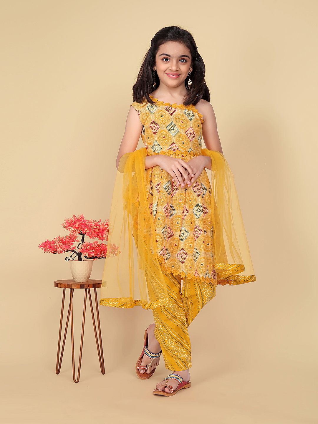 Pari 087 To 094 Cotton Kids Kurti Bottom With Dupatta Collection