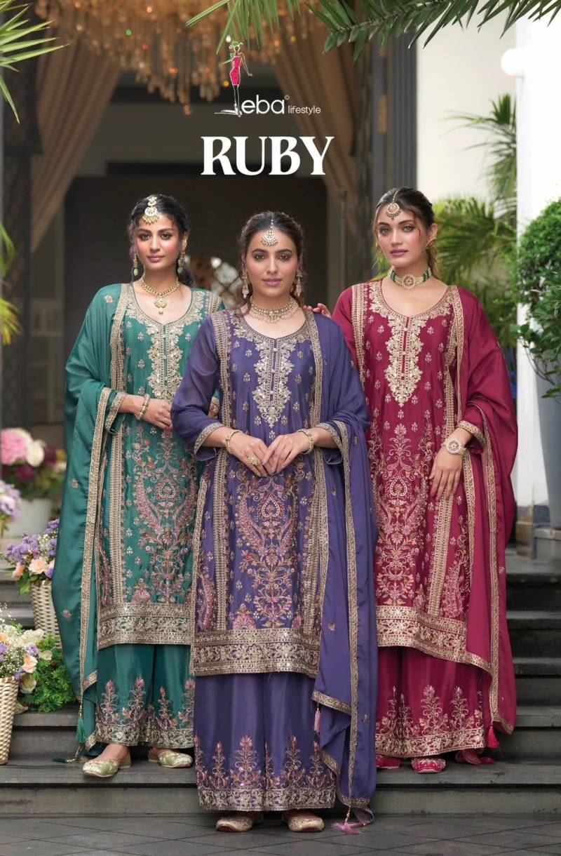 Eba Ruby 1736 Series Chinon Designer Ready Made Collection