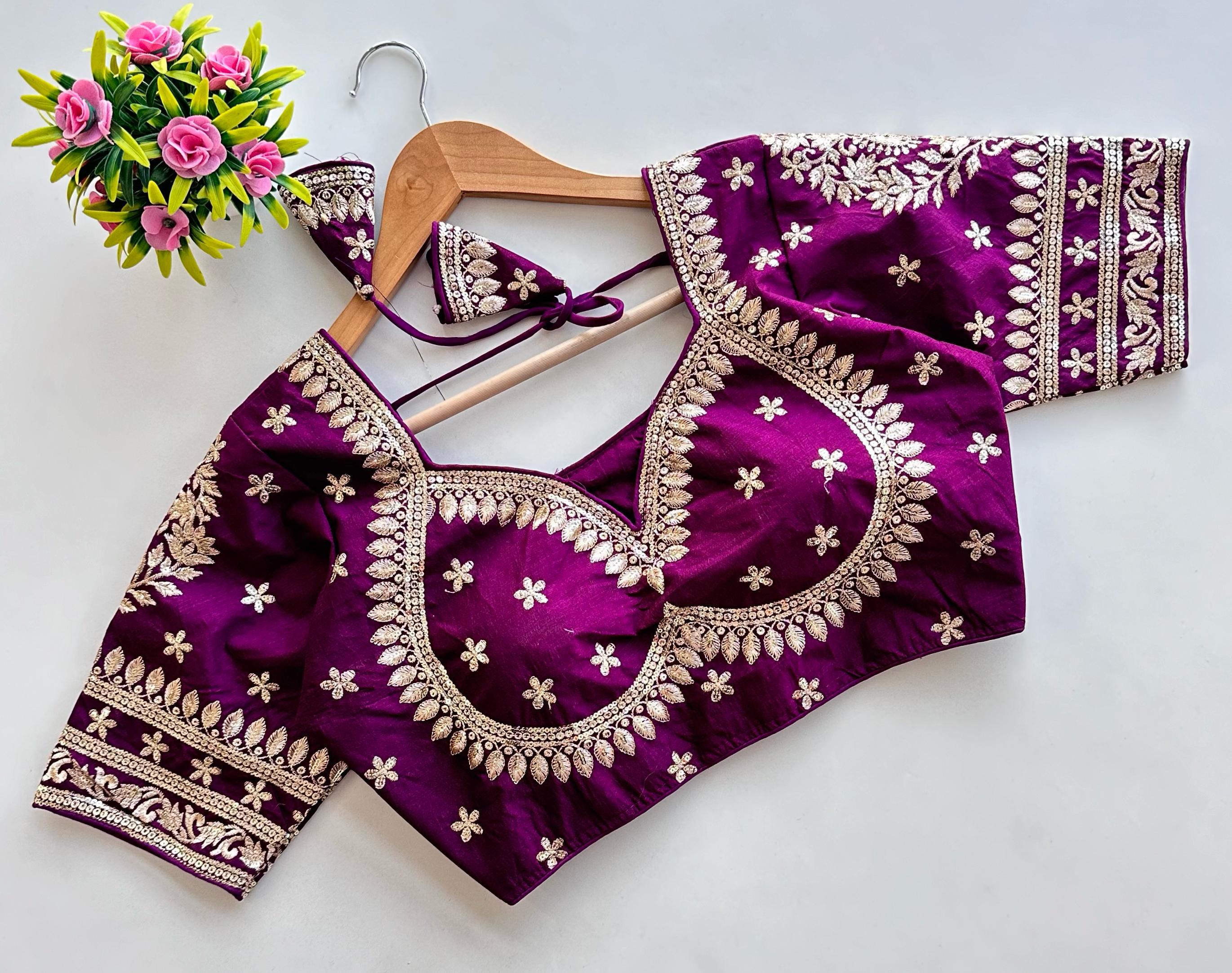 Fab Mumtaz Cut Embroidered Fancy Blouse Collection