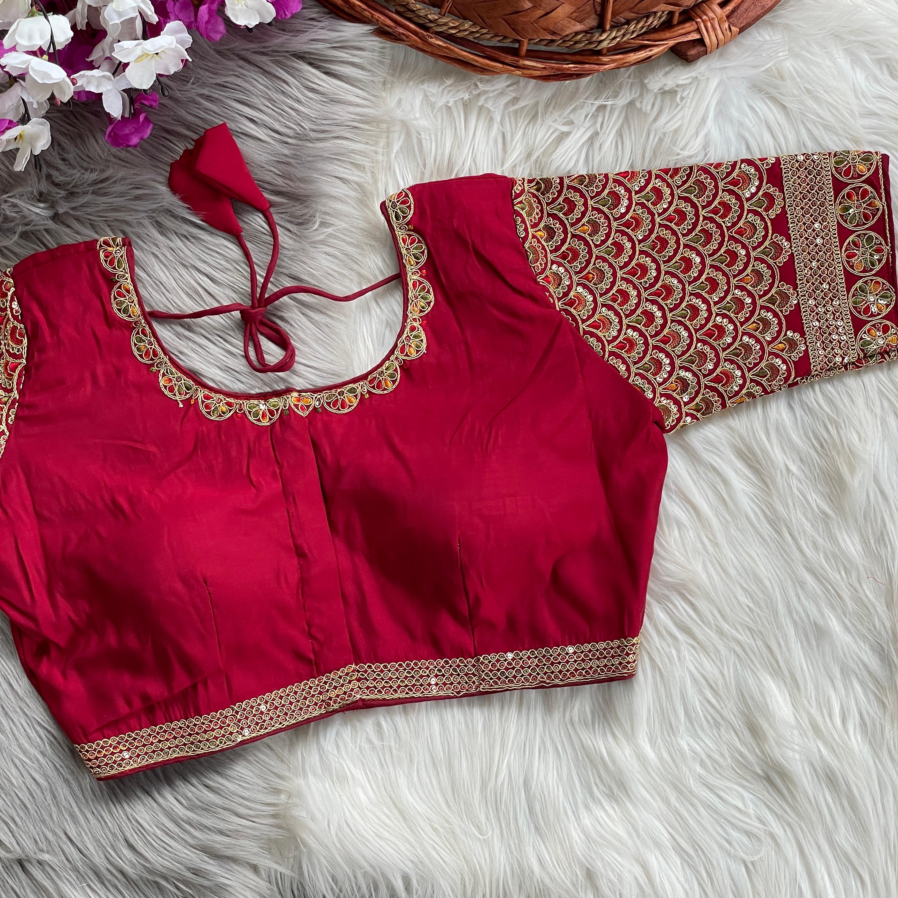 Fab Roman 216 Fancy Embroidered Blouse Collection