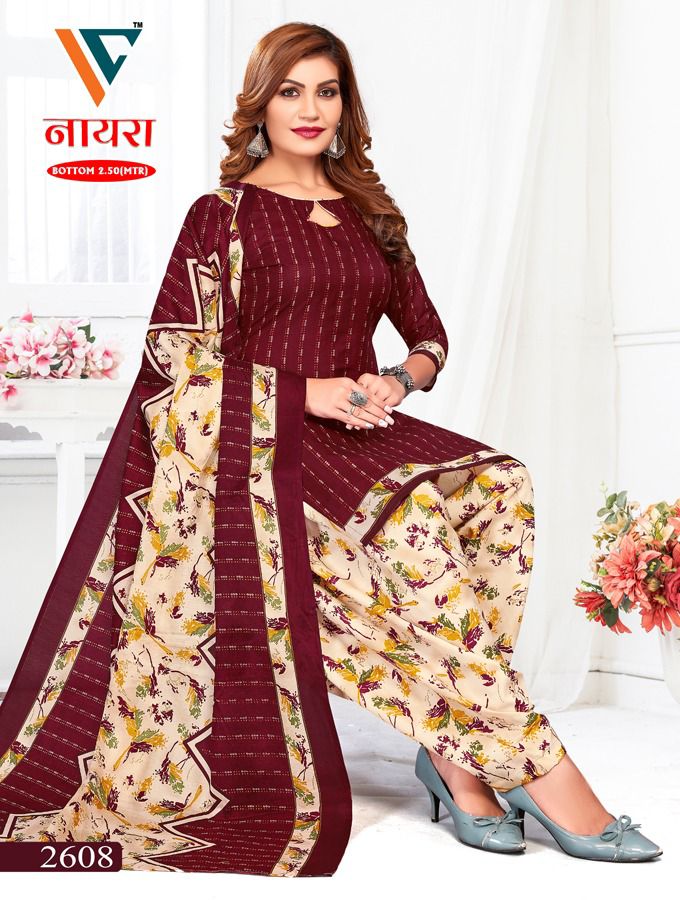 Vandana C Nayra Vol 26 Cotton Dress Material Collection