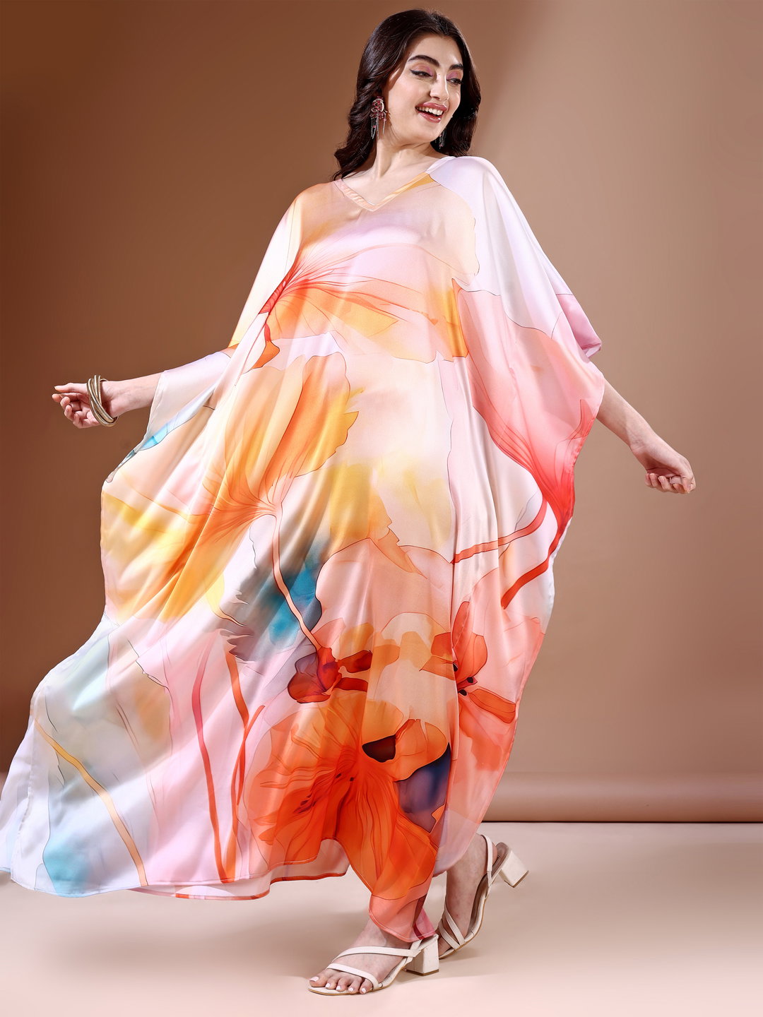 Soft Satin Kaftans 