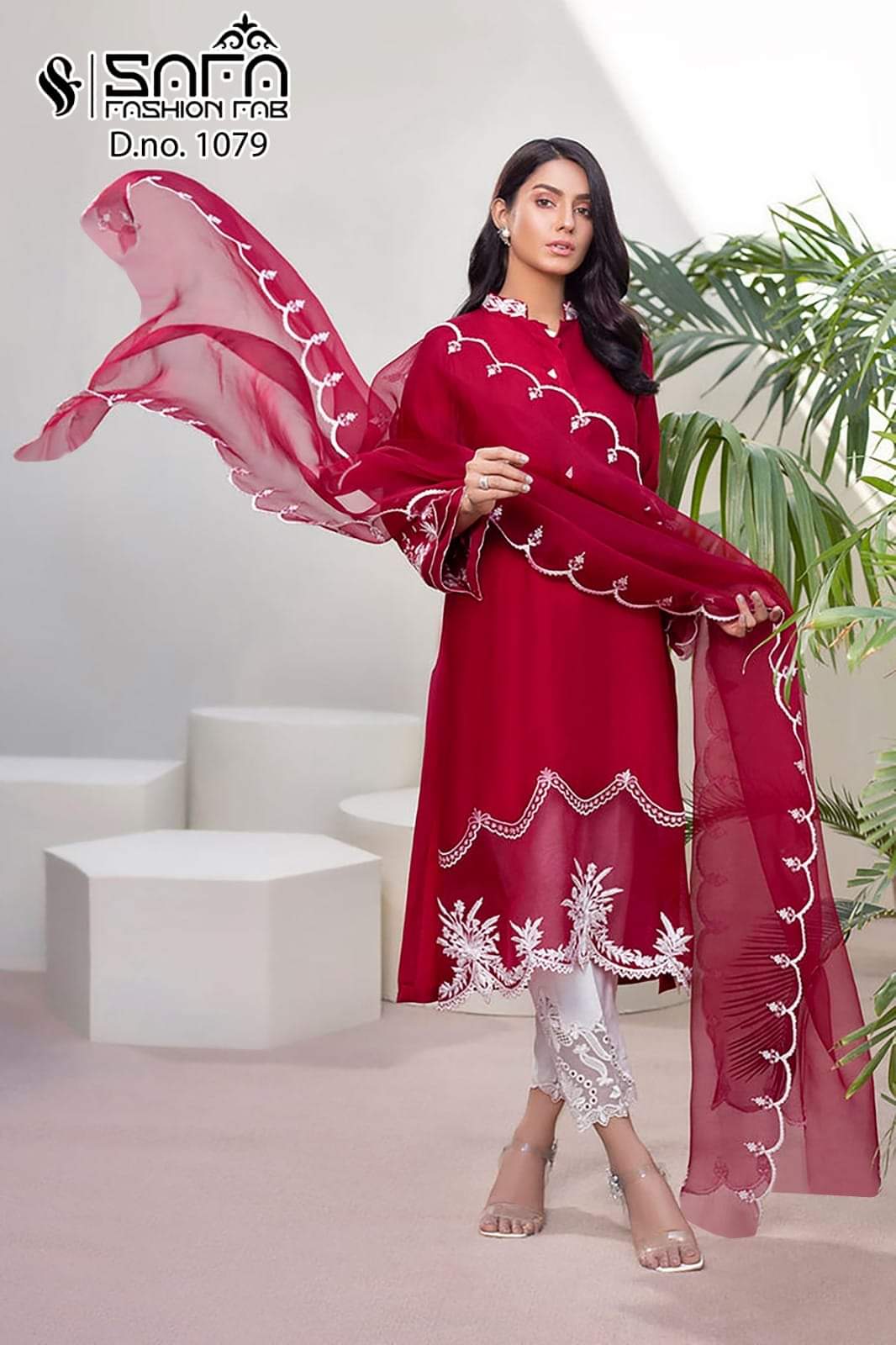 Safa Fashion Fab 1079 Ready Made Pakistani Suit Collection