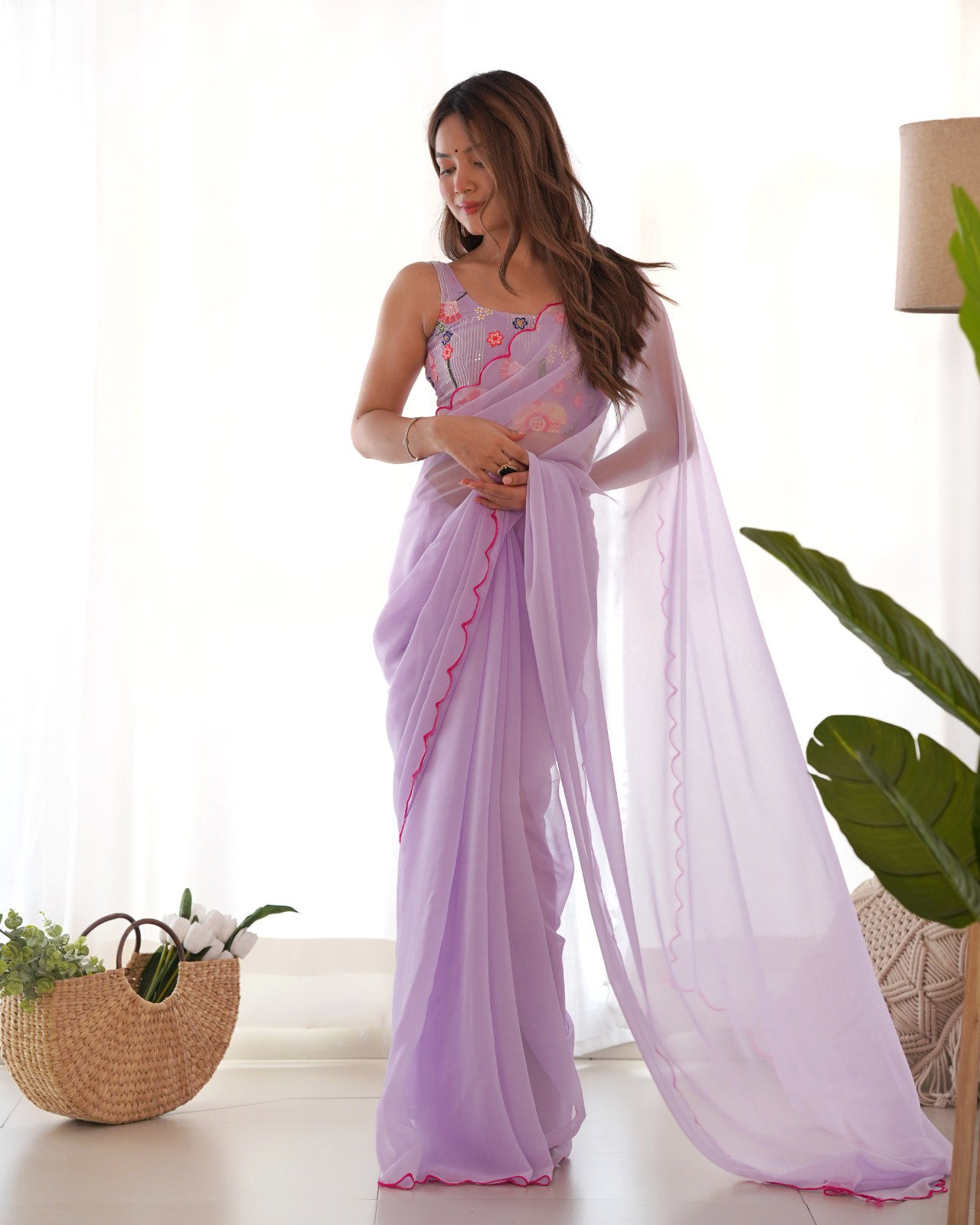 Kc 830 Designer Georgette Saree Collection