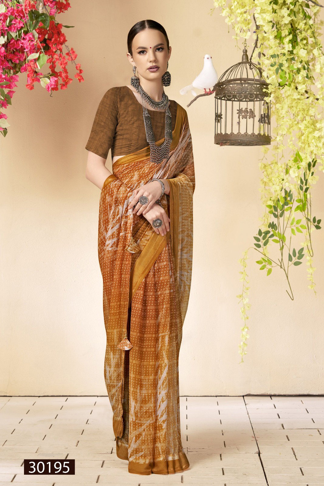 Vallabhi Sanchali Vol 17 Georgette Fancy Saree Collection