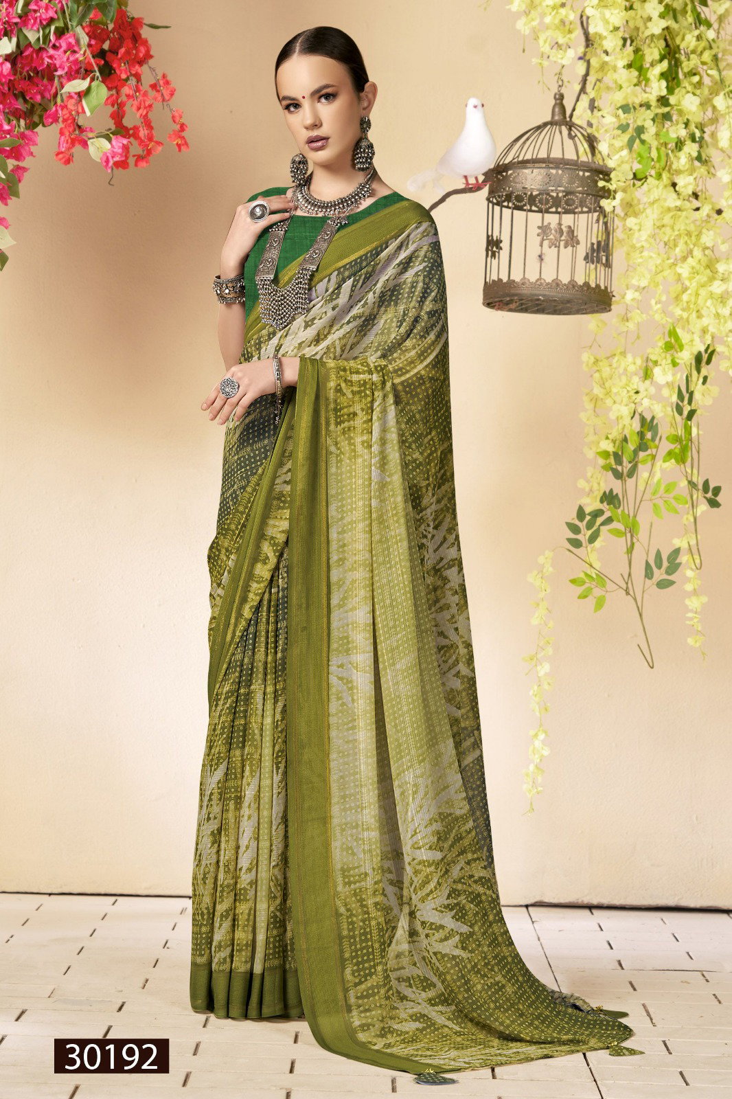 Vallabhi Sanchali Vol 17 Georgette Fancy Saree Collection