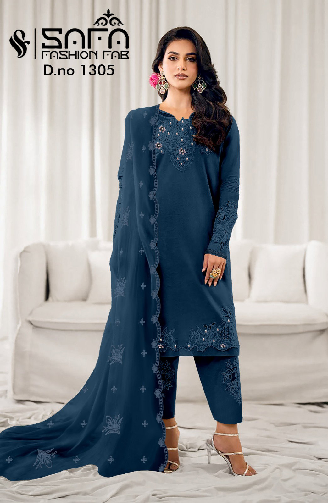 Safa Fashion Fab 1305 Ready Made Pakistani Suit Collection