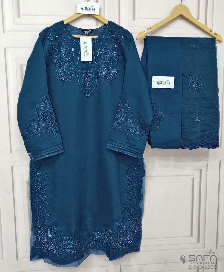 Safa Fashion Fab 1305 Ready Made Pakistani Suit Collection
