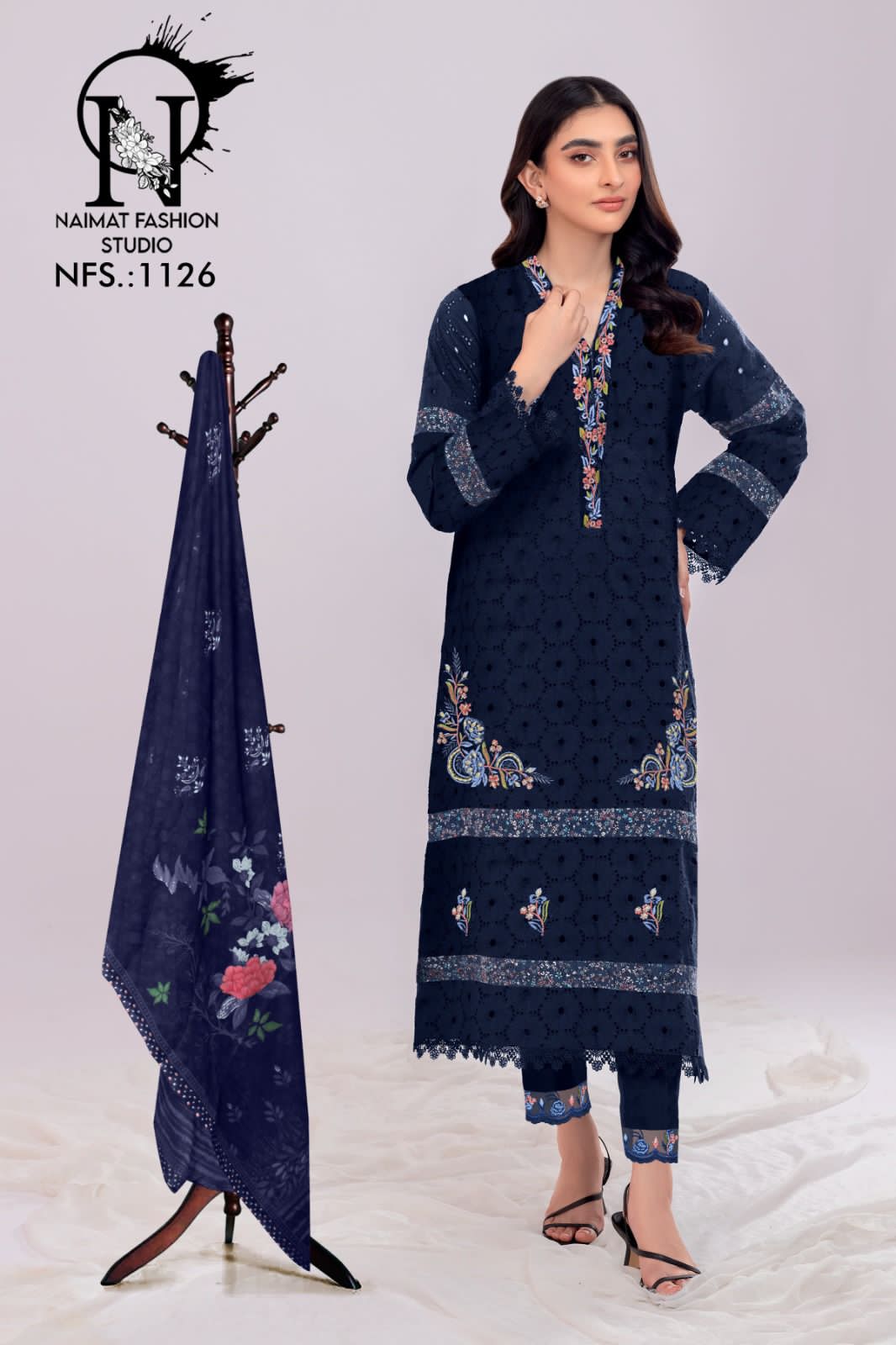 Naimat Fashion Studio 1126 Pakistani Readymade Suit Collection