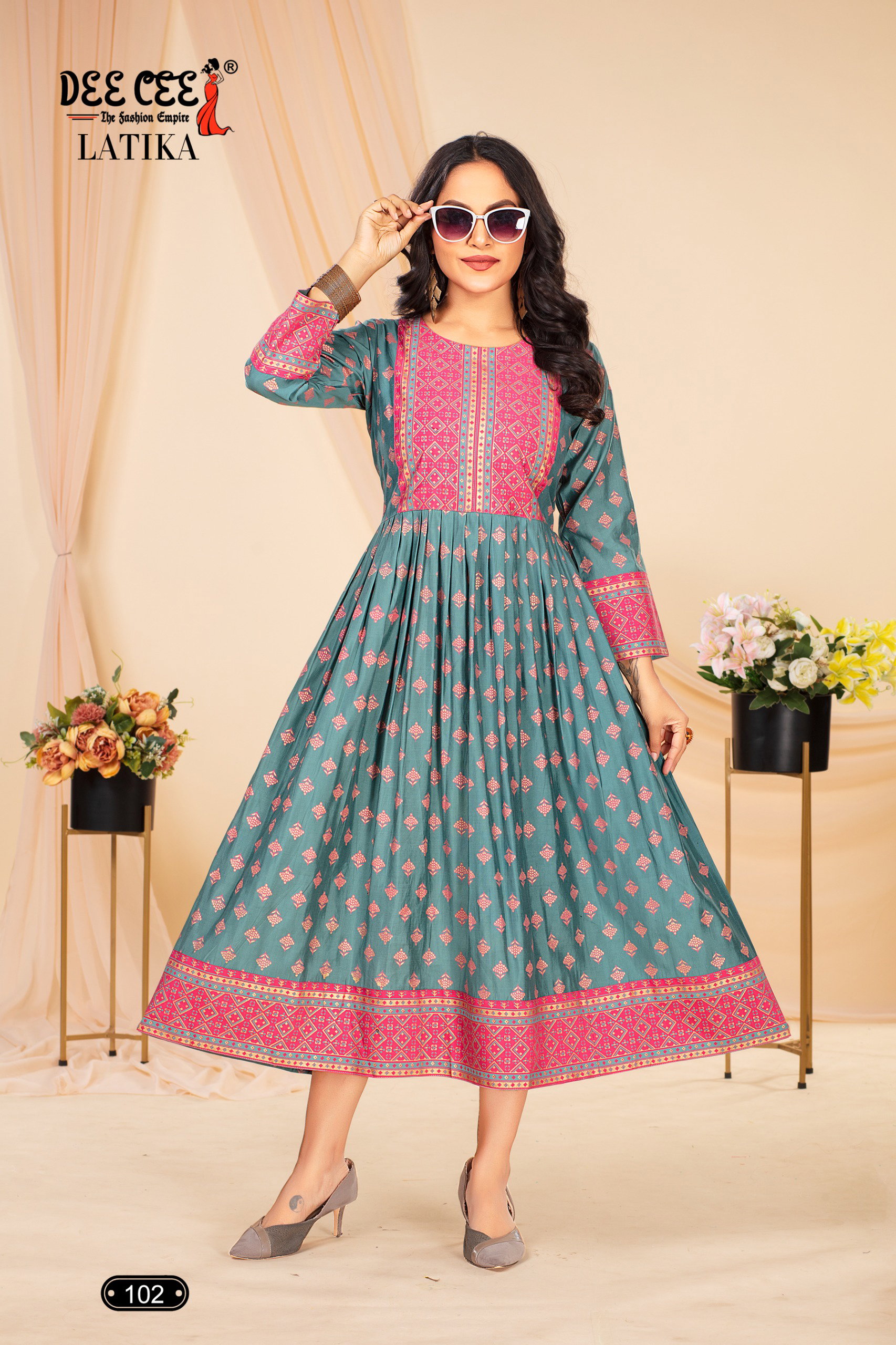 Deecee Latika Chanderi Fancy Kurti Collection