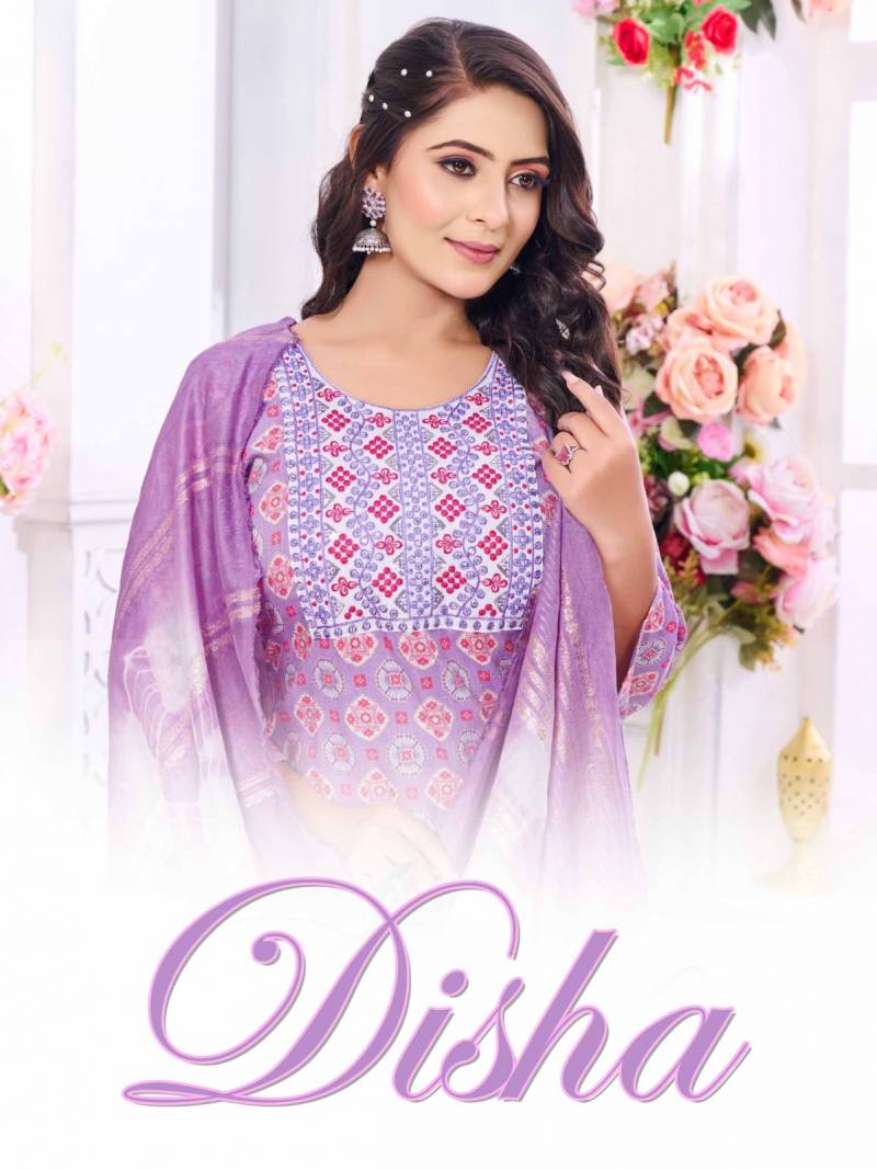 Ft Disha 1 Kurti Bottom With Dupatta Collection
