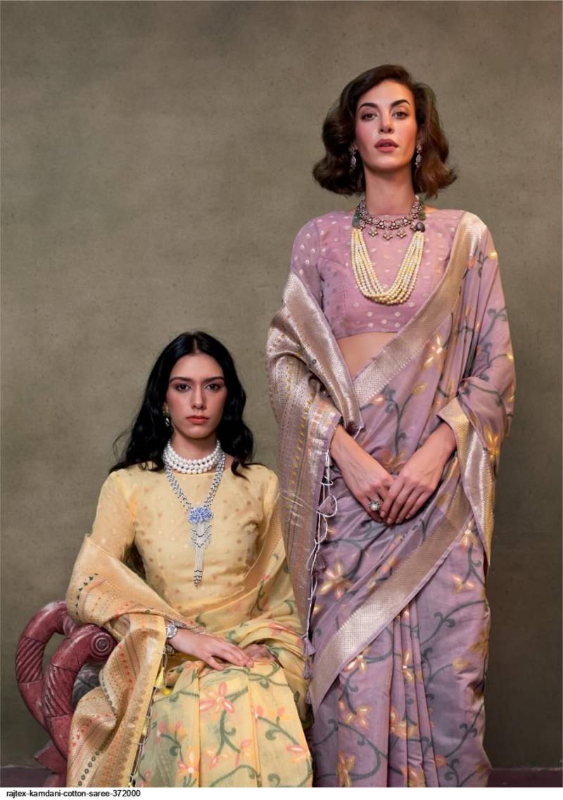 Rajtex Kamdani Handwoven Fancy Sarees Collection