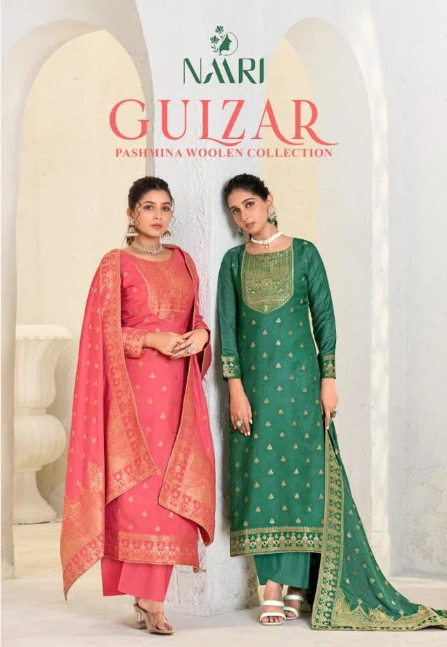 Naari Gulzar Pashmina Salwar Kameez Collection