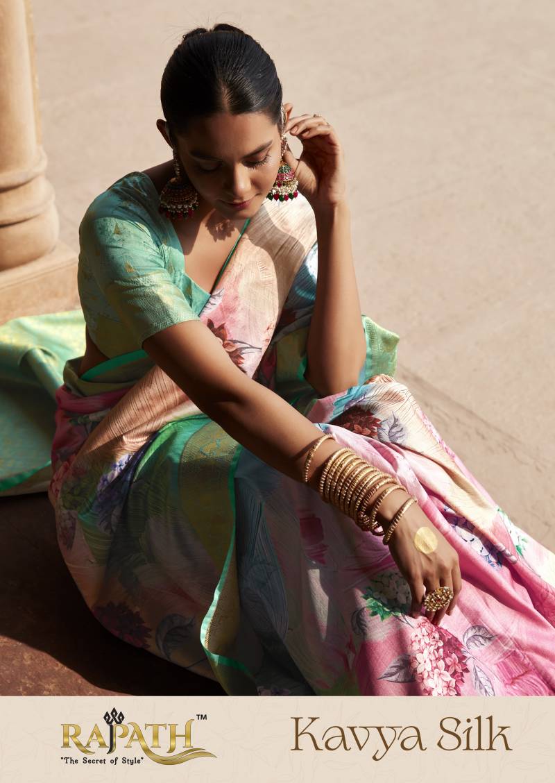 Rajpath Kavya Silk Handloom Silk Fancy Saree Collection