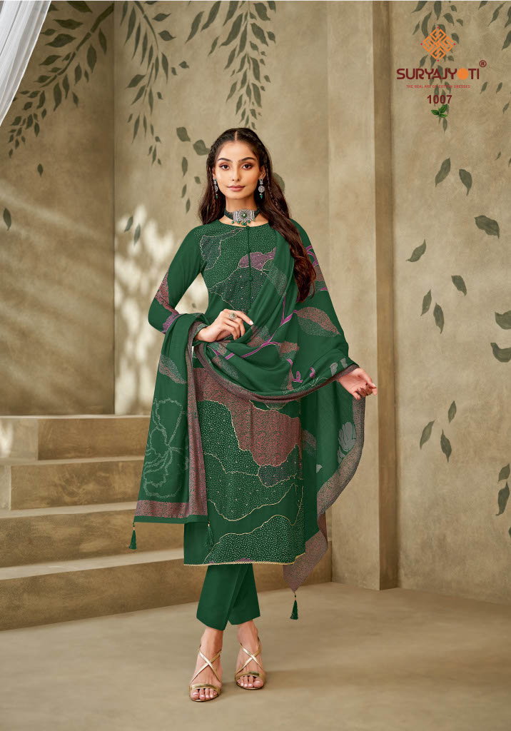 Suryajyoti Kylie Vol 1 Fancy Dress Material Collection