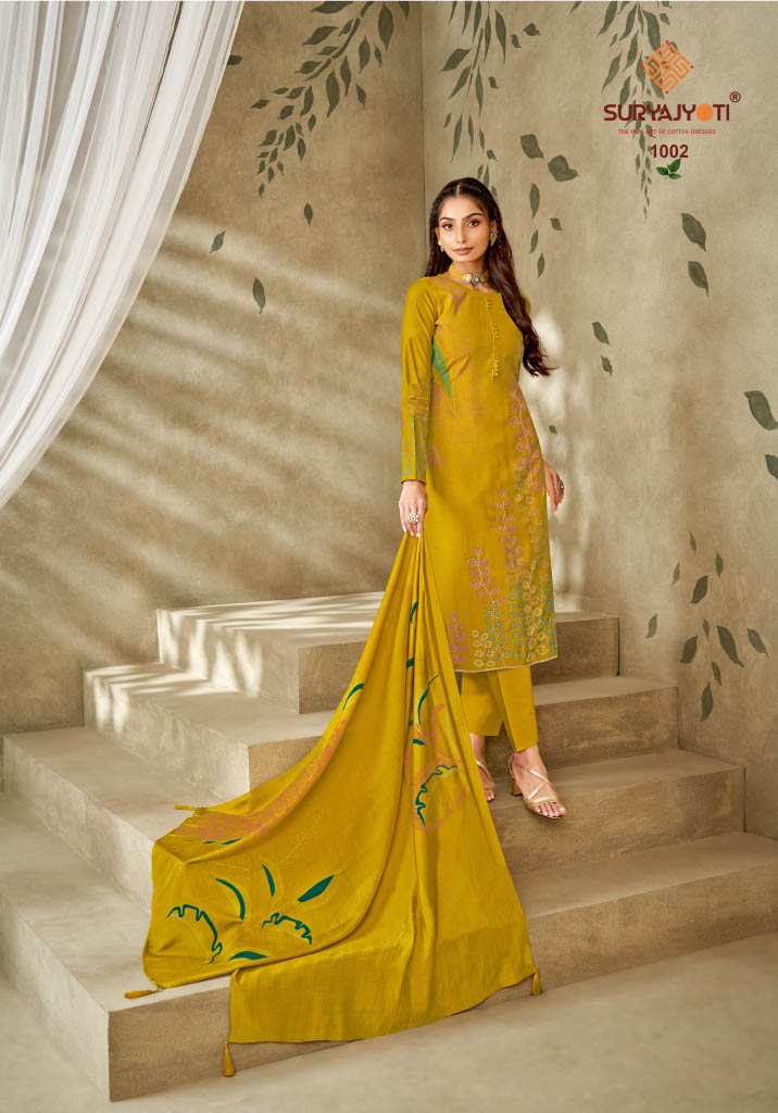 Suryajyoti Kylie Vol 1 Fancy Dress Material Collection