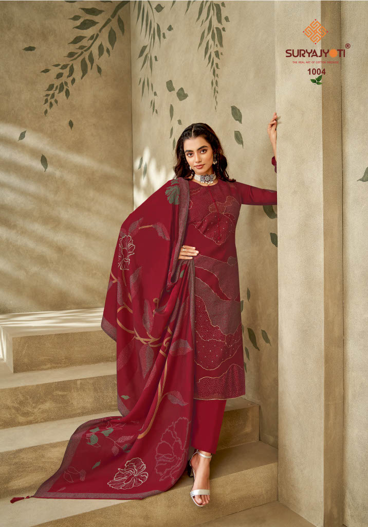 Suryajyoti Kylie Vol 1 Fancy Dress Material Collection