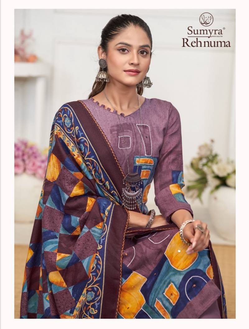 Radhika Rehnuma Pashmina Dress Material Collection