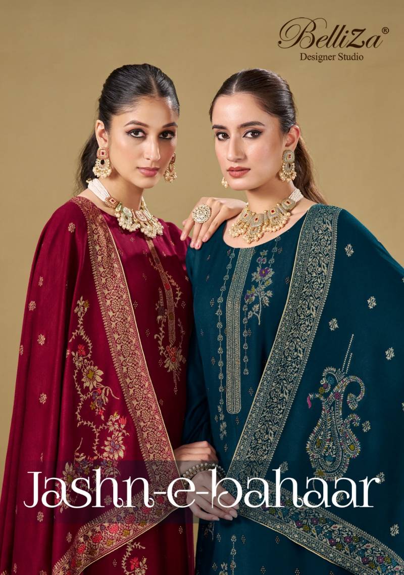 Belliza Jashn E Bahaar Pashmina Dress Material Collection