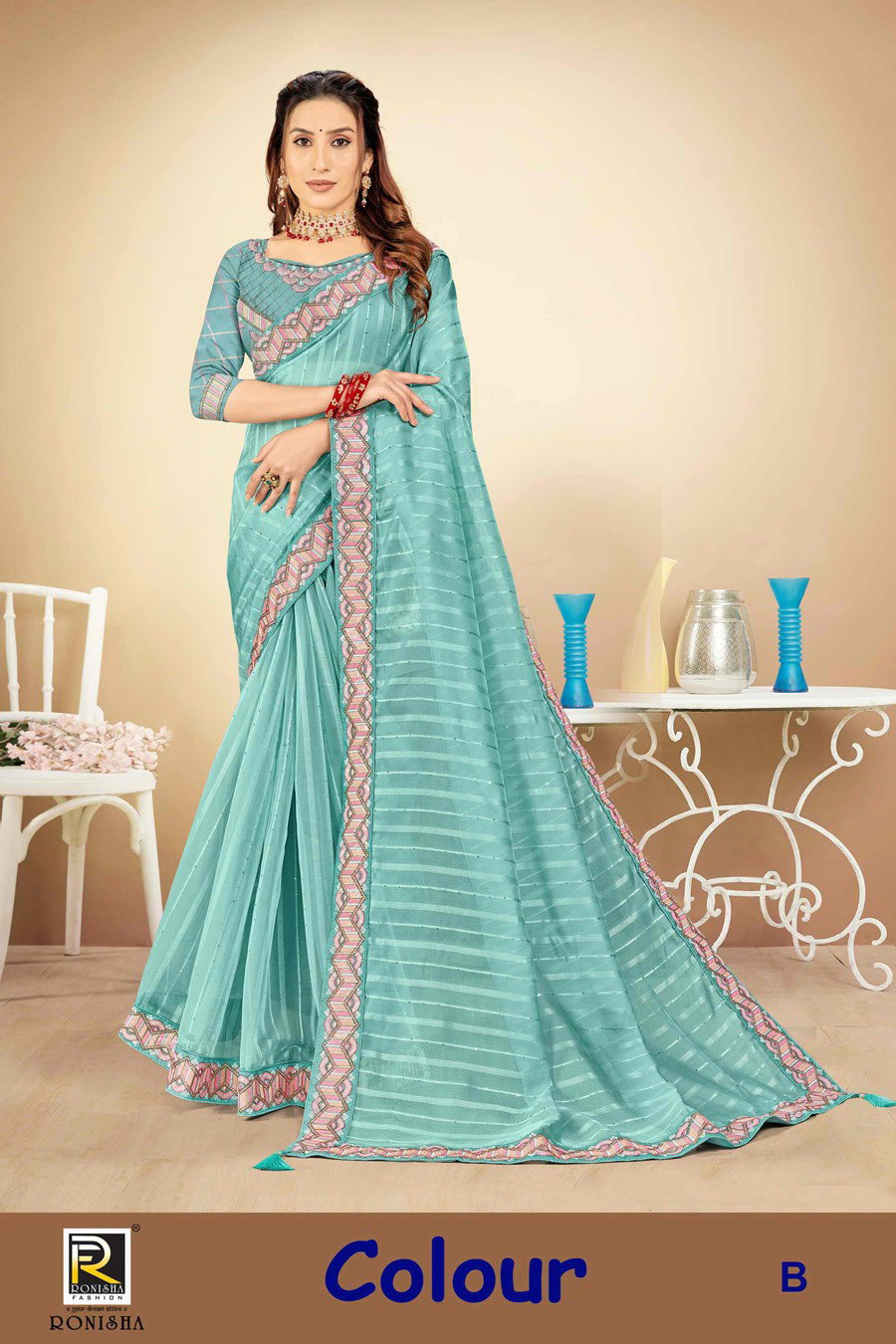 Ronisha Colour Fancy Saree Collection