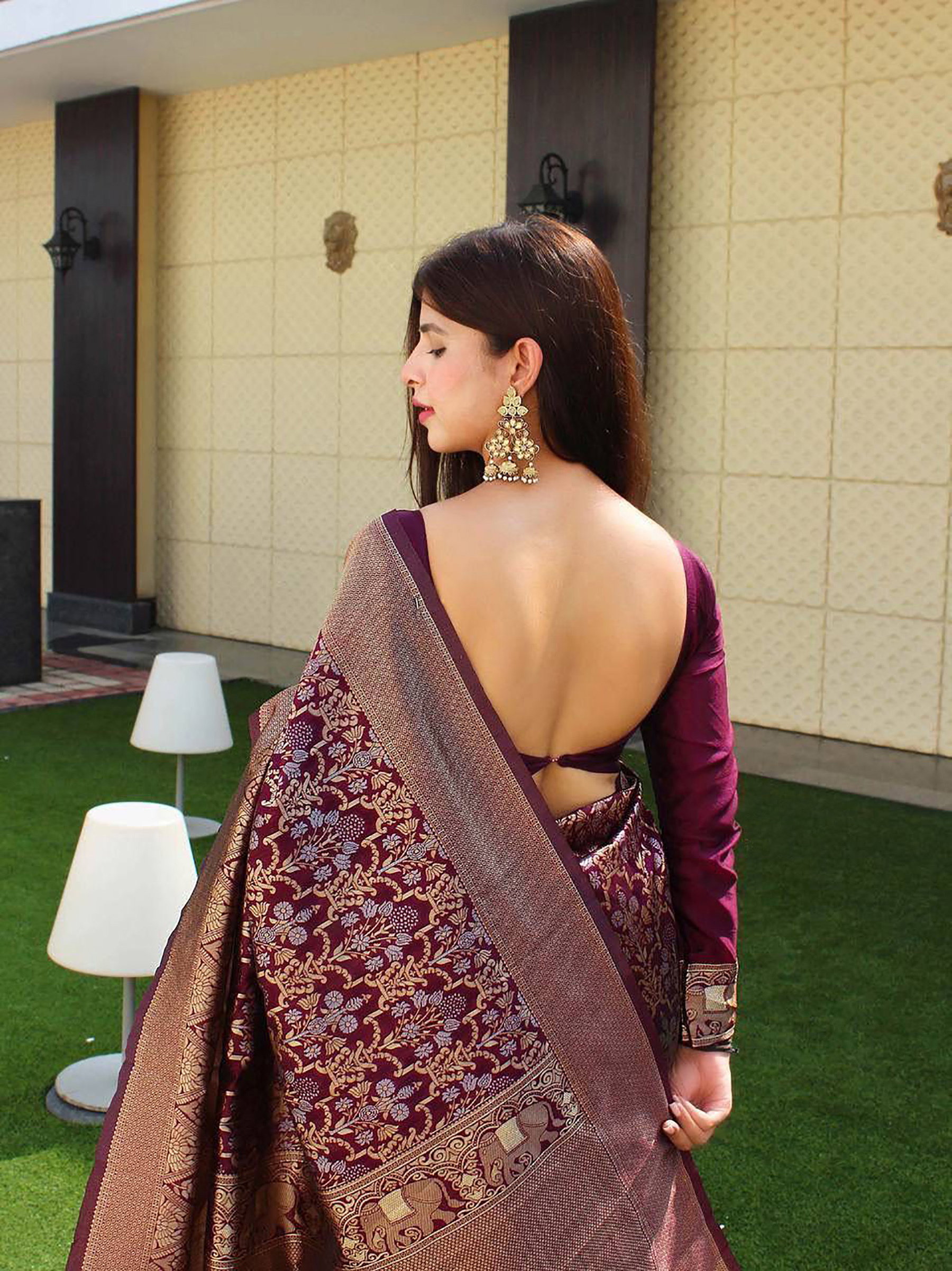 MC 606 kanjivaram silk saree collection
