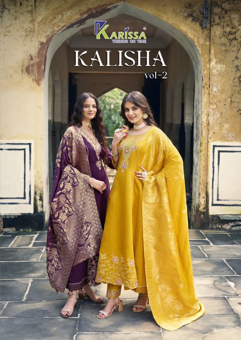 Karissa Kalisha Vol 2 Viscose Kurti Bottom With Dupatta