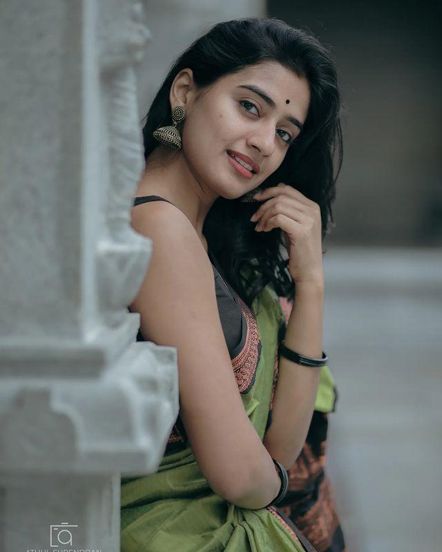 MC 610 PISTA BLACK Banarasi silk saree collection