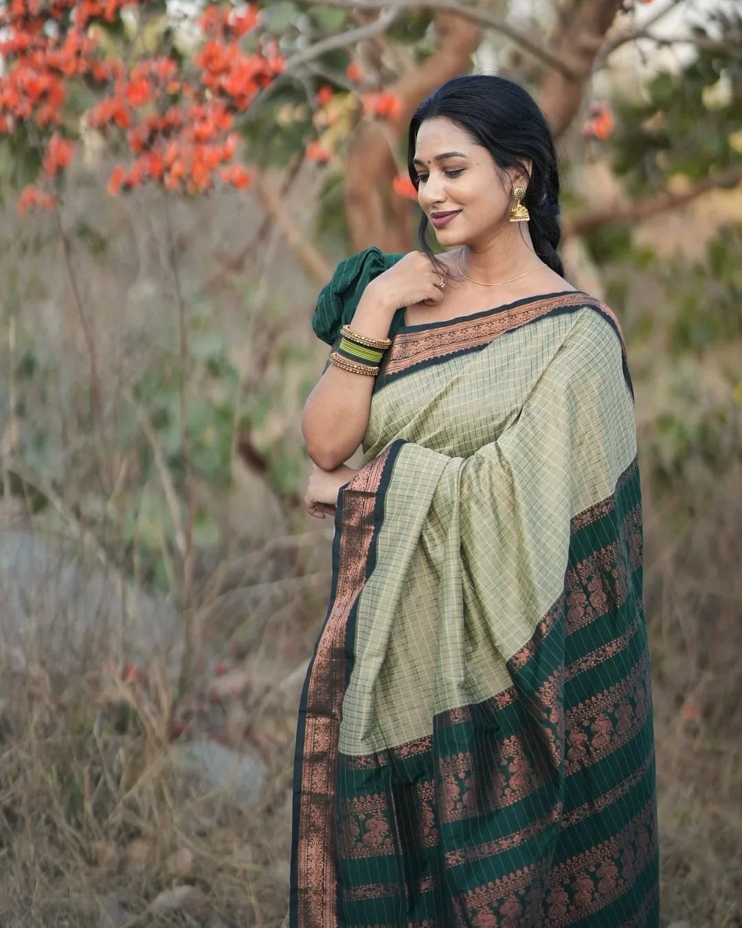 MC 627 PISTA-GREEN kanjivaram silk saree collection