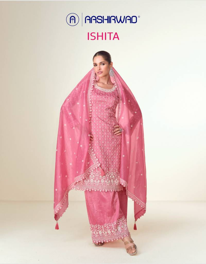 Aashirwad Ishita Designer Salwar Kameez Collection